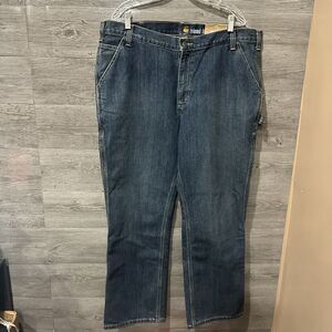 Carhartt Men's Holter Dungaree Relaxed Fit Denim Jeans 40 X 30 NWT‎